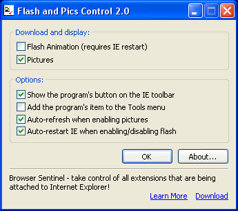  Pics Control Screenshot